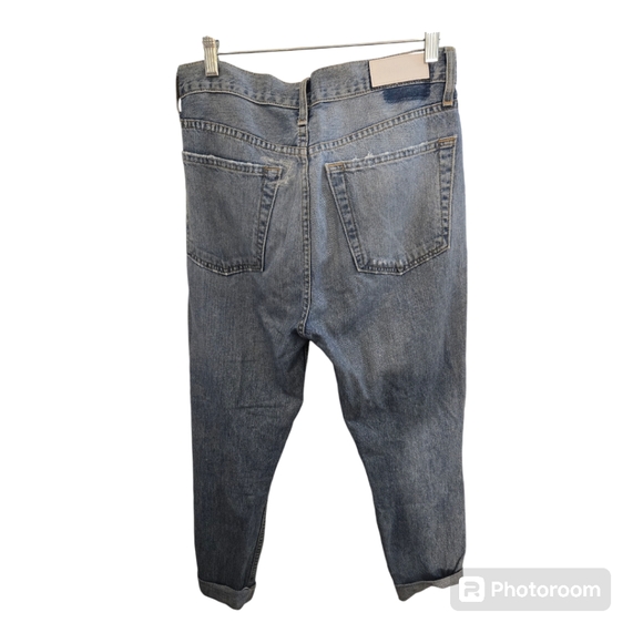 RE/Done Originals Light Wash Distressed Jeans Sz 28 - Picture 3 of 11